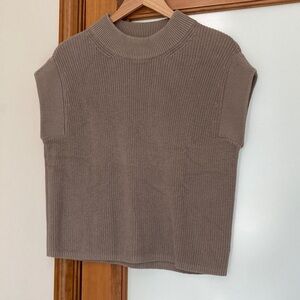 Haven Women's Taupe Knit Sweatshirt